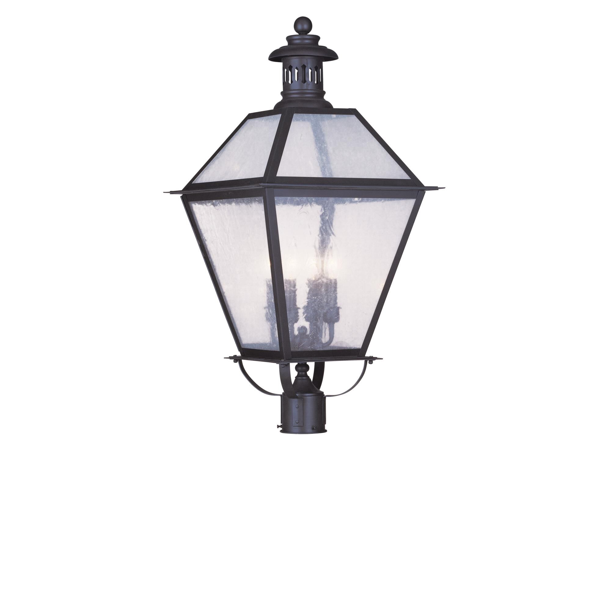 Waldwick 29 Inch Tall 4 Light Outdoor Post Lamp by Livex Lighting